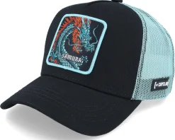 Fantastic Beasts Dragon Black/Light Blue Trucker - Capslab