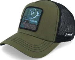 Fantastic Beasts Forest Dark Green/Black Trucker - Capslab