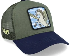 Fantastic Beasts Pegasus Dark Green/Black Trucker - Capslab