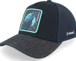 Fantastic Beasts Were Wolf Black/Grey A-Frame Trucker - Capslab