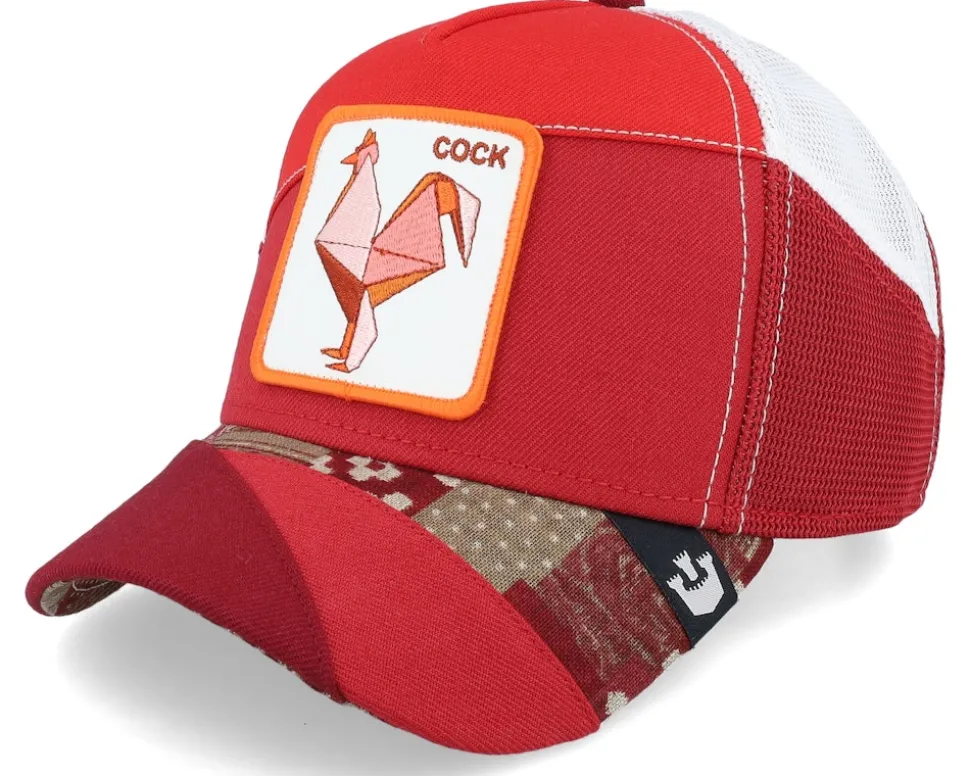 Farmigami Courage Farmigami Red A-Frame Trucker - Goorin Bros.