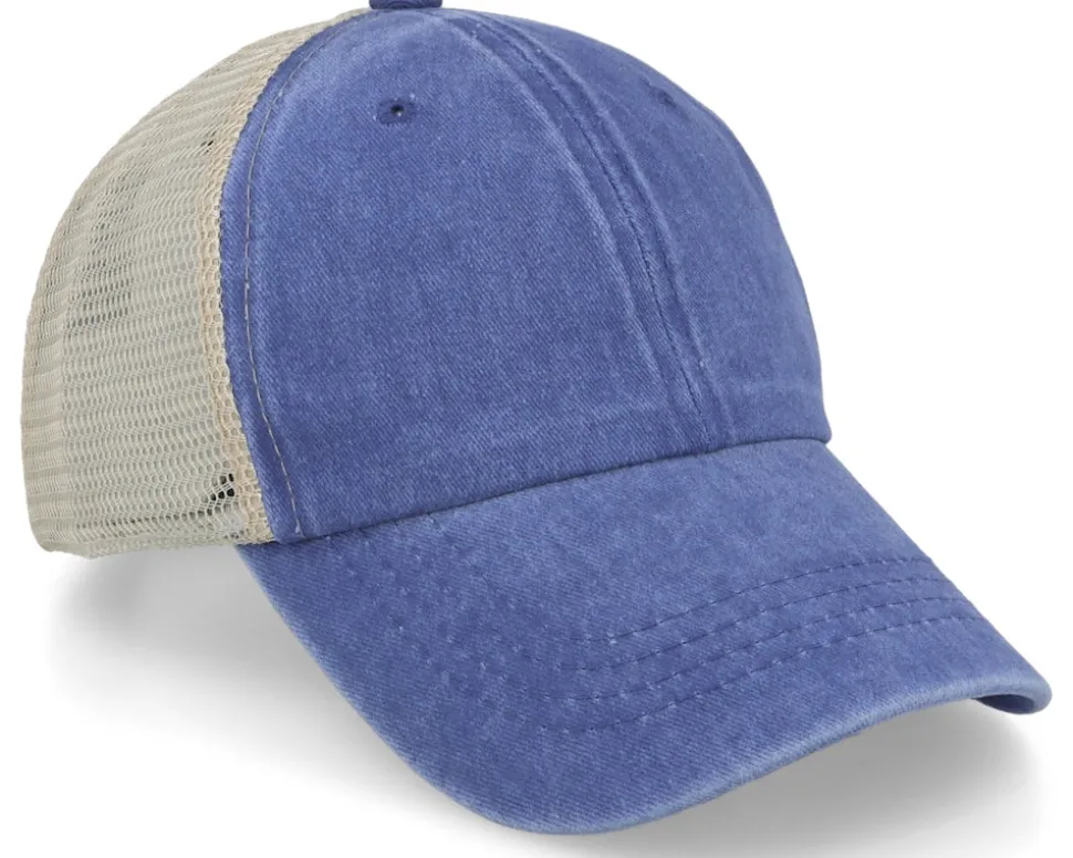 Fashion Custom Vintage Dark Blue/Khaki Trucker - Equip