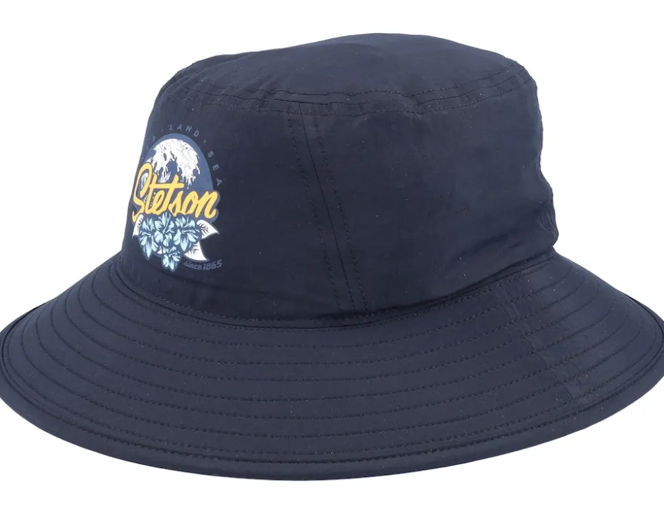 Fast Dry Black Bucket - Stetson