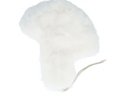 Faux Fur Off White Trapper - MJM Hats