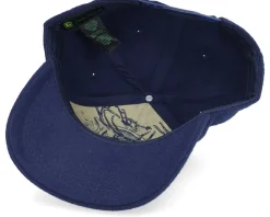 Faux Melton Wool Navy Adjustable - John Deere