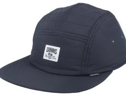 Fc Puffy Nylon Cap Black 5-Panel - Djinns