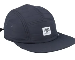 Fc Puffy Nylon Cap Black 5-Panel - Djinns