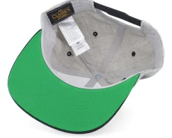 Fear The Beard Grey/Black Snapback - Bearded Man