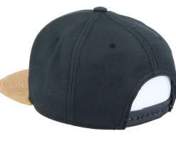 Feather Black/Suede Snapback - Iconic