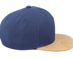 Feather Navy/Suede Snapback - Iconic