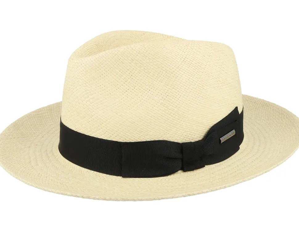 Fedora Panama Natural Straw Hat - Stetson
