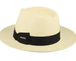 Fedora Panama Natural Straw Hat - Stetson