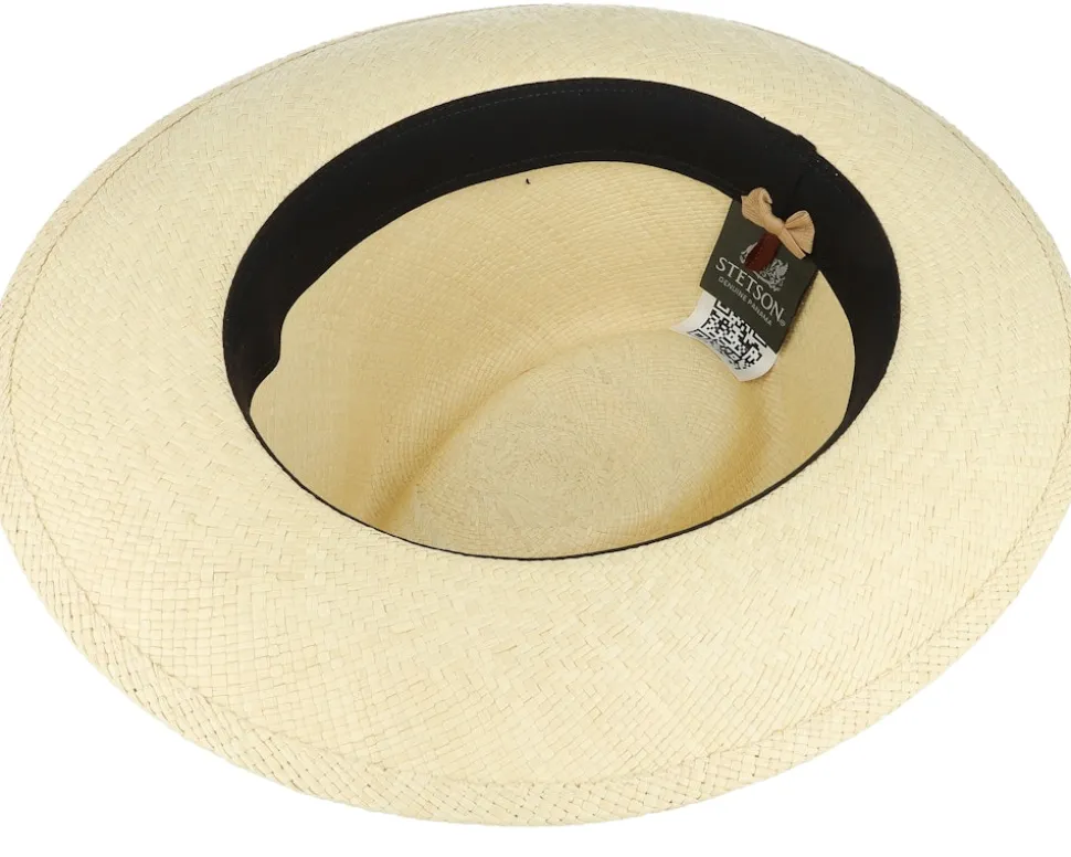 Fedora Panama Natural Straw Hat - Stetson