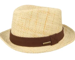 Fedora Toyo Beige Straw Hat - Stetson