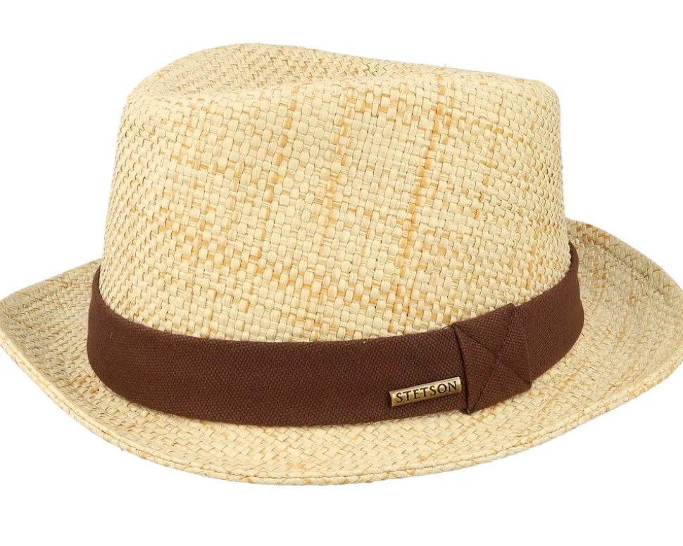 Fedora Toyo Beige Straw Hat - Stetson