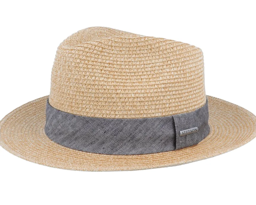 Fedora Toyo Natural Straw Hat - Stetson