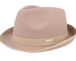 Felt Beige Trilby - Seeberger