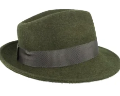 Felt Bogart Olive Trilby - Seeberger