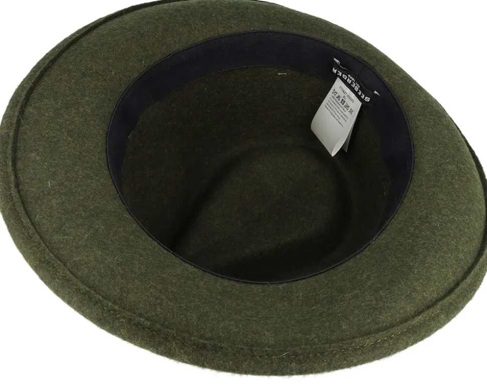 Felt Bogart Olive Trilby - Seeberger