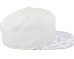Fendolookalike Light Grey Snapback - Djinns
