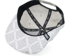 Fendolookalike Light Grey Snapback - Djinns