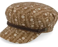 Fiddler Cap Bison/Off White Vega Cap - Brixton