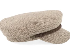 Fiddler Cap Dark Earth/Sand Vega Cap - Brixton