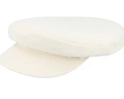 Fiddler Cap Egret White Vega Cap - Brixton