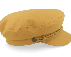 Fiddler Cap Golden Brown Vega Cap - Brixton