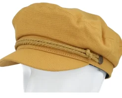 Fiddler Cap Golden Brown Vega Cap - Brixton