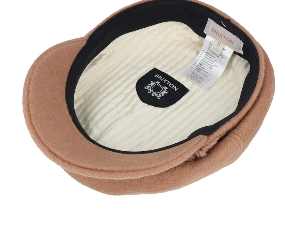 Fiddler Cap Rose Gold Vega Cap - Brixton