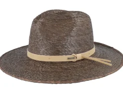 Field Proper Dark Earth/Natural Straw Hat - Brixton