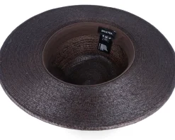 Field Proper Deep Brown Straw Hat - Brixton