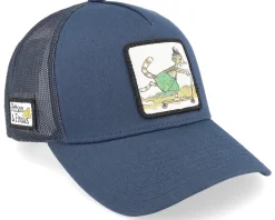 Findus Kickbike Navy Trucker - Pettson och Findus