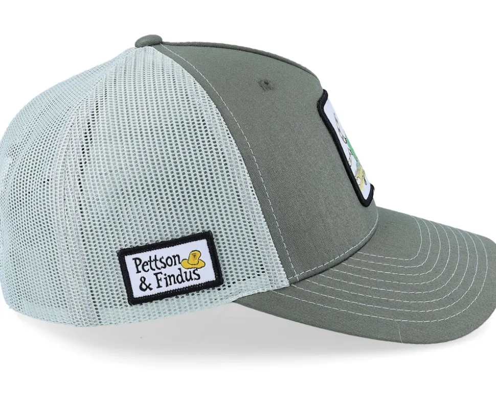 Findus Kickbike Olive/Grey Trucker - Pettson och Findus