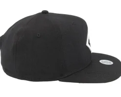 Fine Herringsbone Black Snapback - Djinns