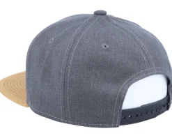Finland Map Patch Dark Heather Grey/Suede Snapback - Iconic