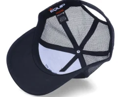 Finland Ripped Flag Patch Sauna Black Trucker - Iconic