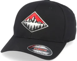 Fir Mountain Emblem Black Flexfit - Wild Spirit