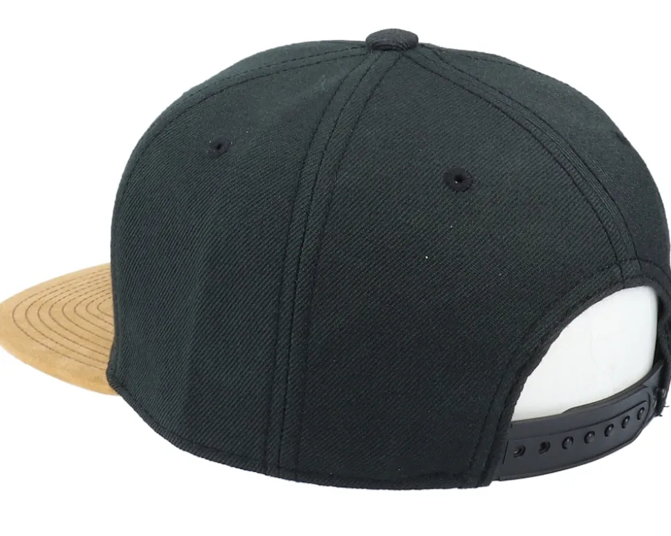 Fir Mountain Patch Black/Suede Snapback - Wild Spirit