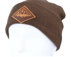 Fir Mountain Patch Brown/Chocolate Beanie - Wild Spirit