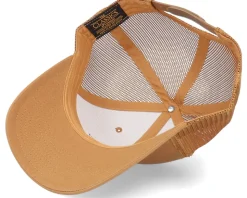 Fir Mountain Patch Caramel Trucker - Wild Spirit