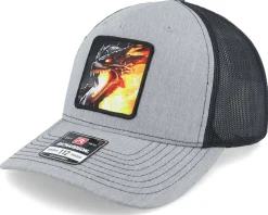 Fire Dragon Grey/Black Trucker - Iconic