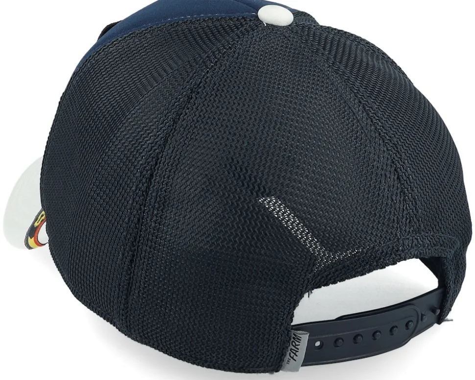 First Goat Farm Originals Navy/White A-Frame Trucker - Goorin Bros.