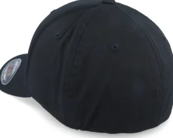 Fish Bones Black Flexfit - Skillfish