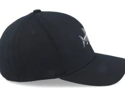 Fish Bones Black Flexfit - Skillfish
