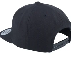 Fish Bones Black Snapback - Skillfish