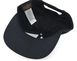 Fish Bones Black Snapback - Skillfish