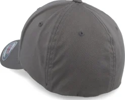 Fish Bones Dark Grey Flexfit - Skillfish