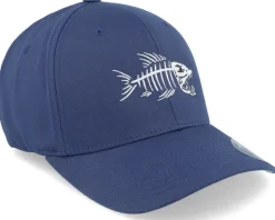 Fish Bones Navy Flexfit - Skillfish